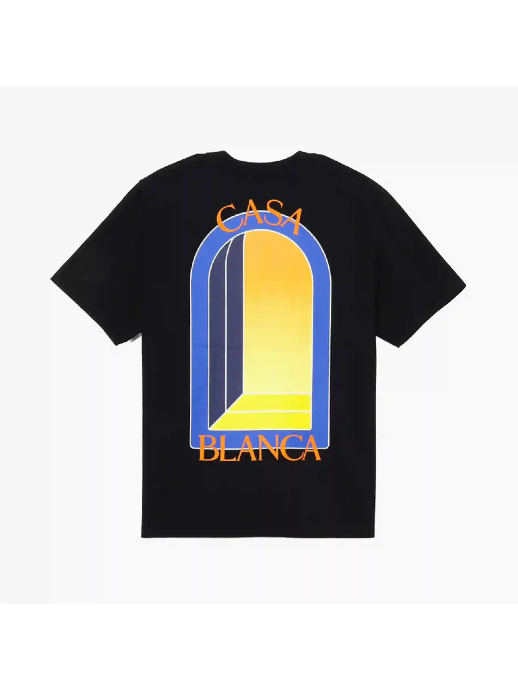 Casablanca T-Shirt L'Arche de Nuit - BLACK